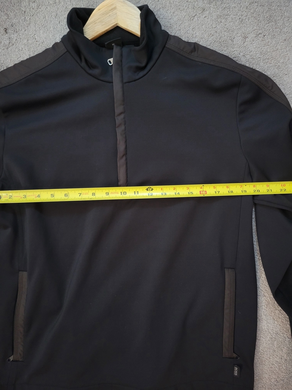 Hugo Boss Men's 1/4 Zip Pullover Jacket - Tufillo (Size XL / Fits like L - Picture 7 of 11